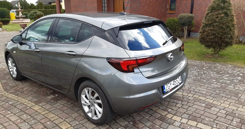 Opel Astra cena 55900 przebieg: 67500, rok produkcji 2020 z Gryfice małe 79